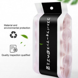 100pcs/5 Rolls Large Thicken Garbage Bag Home Kitchen Rubbish Waste Trash Pouch