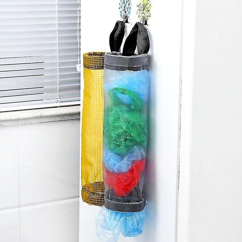 Household Grocery Bag Holder Wall Mount Plastic Bag Holder Dispenser Hanging Storage Trash Garbage Bag Kitchen [...]