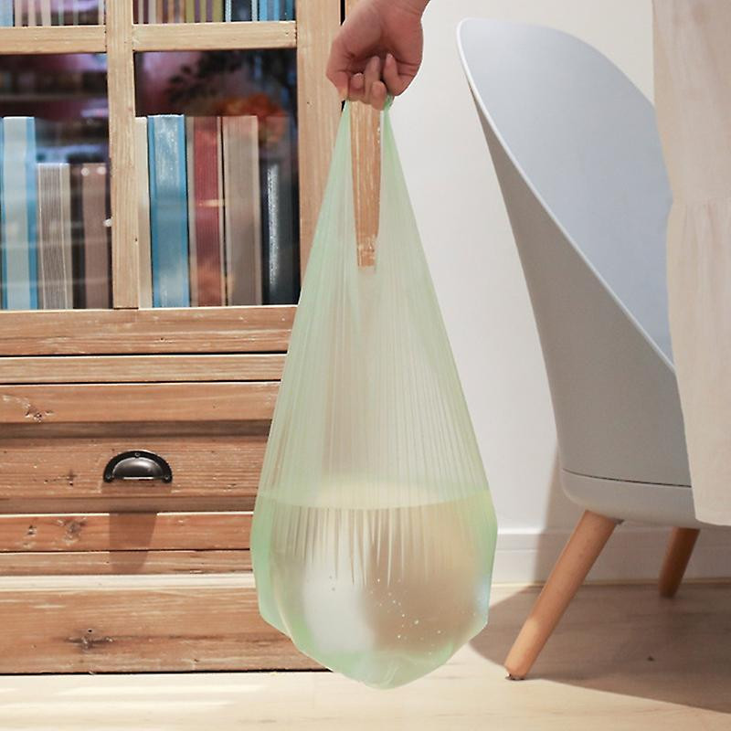 100pcs / 5 rouleau jetable Accueil Hôtel Épais Poubelle Sac à ordures