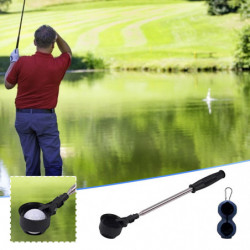 Golf 8-Section Antenne Pôle En Acier Inoxydable Ball Pickers Golf Ball Scoop