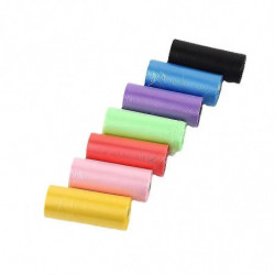 420pcs Dog Poop Bag, 7 Colors, Polyethylene-material Dog Poop Bag, Portable Poop Bag