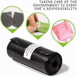 420pcs Dog Poop Bag, 7 Colors, Polyethylene-material Dog Poop Bag, Portable Poop Bag