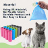 420pcs Dog Poop Bag, 7 Colors, Polyethylene-material Dog Poop Bag, Portable Poop Bag