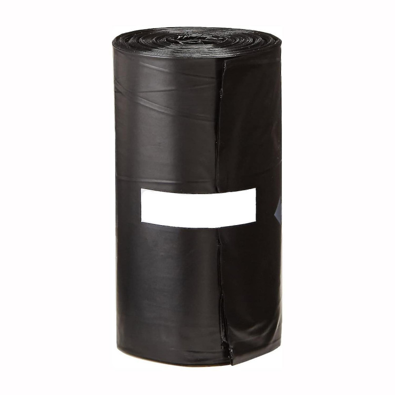 40 Pack Of 15 Black Dog Waste Bags With Dispenser And Leash Clip, Fragrance-free