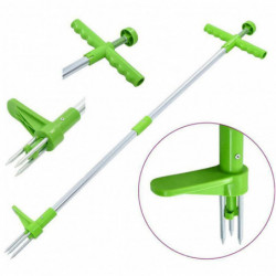 Outdoor Detachable Long Handle Manual Root Remover Killer Weed Cutter Lawn Tool Qinhai
