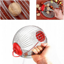 Nut Gatherer Acorn Picker Upper - Side Opening Dump Walnut Picker Upper Roller Pinecone Picker Upper Picker Collector Ba
