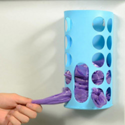 Wall Mounted Plastic Bag Holder Debris Finishing Box Garbage Bag Container Holder Storage Box Home Organizer [...]