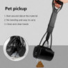 Portable Long Handle Scooper Foldable Pooper Scooper For Large Small Dogs