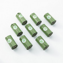 Dog Poop Bags 150 Count 10 Rolls, Thicken and Earth-friendly Dog Poop Bag Holder (No Scented)