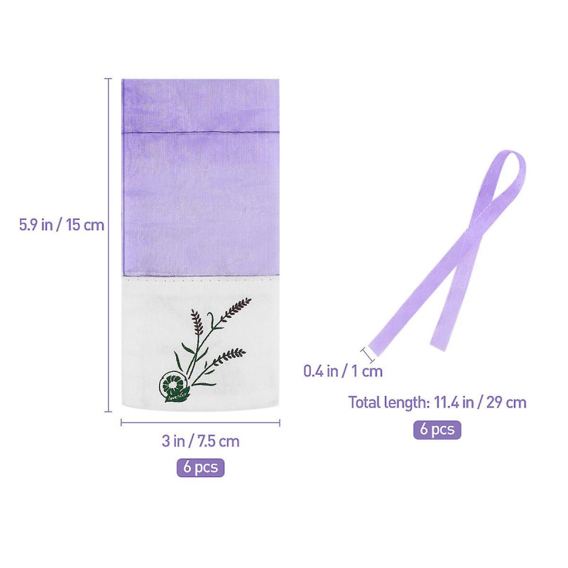 Sachets parfumés à la lavande Sacs de lavande Sacs de poches de lavande Sacoche