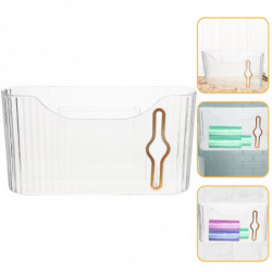 Trash Bag Organizer Plastic Bag Holder Decorative Garbage Bag Container Kitchen Bag Holder