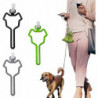 3 Pcs Dog Poop Bag Holder Adjustable Dispen For Leash, Hands Free Waste Bag Carrier Poop Bag