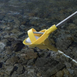 Golf Ball Extendable Stainless Steel Picker(yellow)