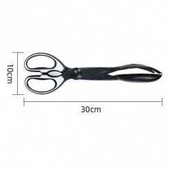 Waste Scissors Shovel Clip And Pet Dog Cat's Stool (black)