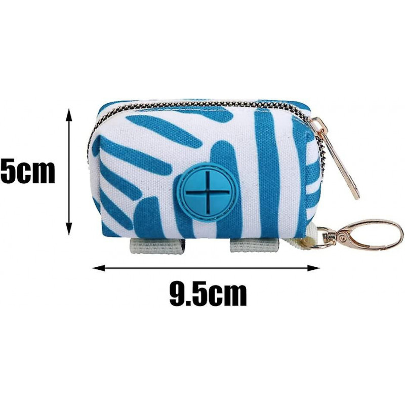 2 Pcs Pet Poop Garbage Bag Garbage Bag Dispenser Holder Dog Poop Waste Bag Holder for Any Belt