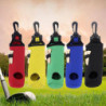 Golf Tees Holder Carry Bag Carrier Pouch Waist Bag Golfing Accessories (Black)