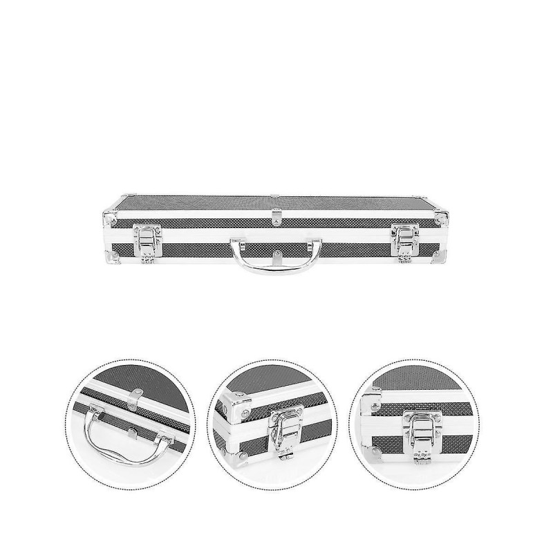 Boîte à outils en alliage d’aluminium Accessoires Boîte de rangement Valise pratique en aluminium