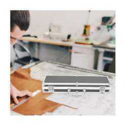 Boîte à outils en alliage d’aluminium Accessoires Boîte de rangement Valise pratique en aluminium