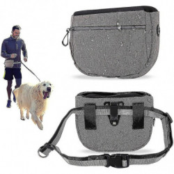 Sac de poche de friandises pour chiens pour l’entraînement, fermeture automatique Sac de promenade portable pour [...]