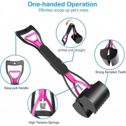 Large Small Dog Poop Scoop, Folding Dog Poop Scoop For Yard, Long Handled Pet Poop Scoop With Durable Spring, Pet [...]