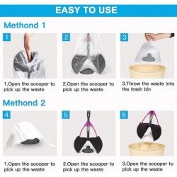 Large Small Dog Poop Scoop, Folding Dog Poop Scoop For Yard, Long Handled Pet Poop Scoop With Durable Spring, Pet [...]