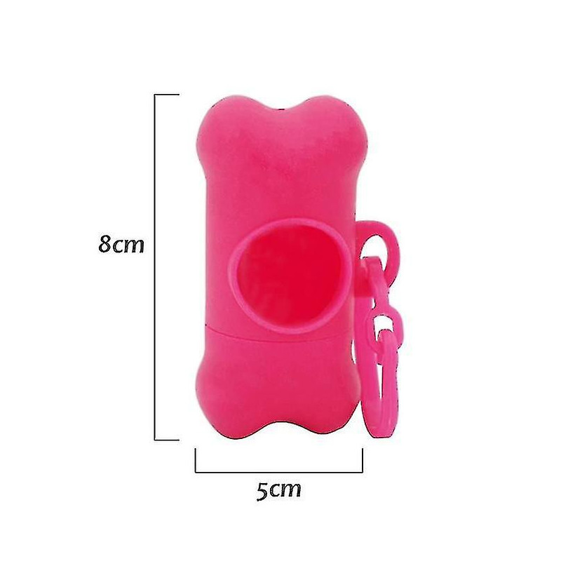 2pcs Dog Poop Bag Dispenser, Dog Poop Bag Dispenser With Clip Leash, Trash Bags Not Included, Black-ZZY