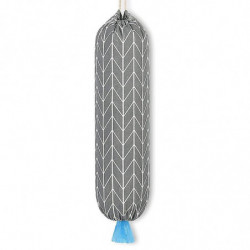 Grocery Bag Dispenser Plastic Garbage Bag 2-Piece Set of Sturdy Shopping Bag Container