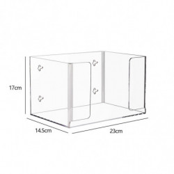 Trash Bag Organizer Space Saving Multifunction Grocery Bags Holder Dispenser 1 Layer