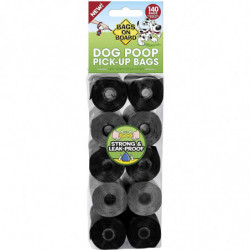 Sacs à bord Sacs de ramassage de crottes de chien - Neutre (140 sacs)