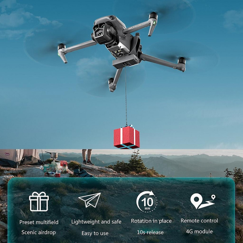 Portable Delivery Device Lightweight Transport Thrower ABS Airdrop System for Mavic3 Perfect for Various Occasions