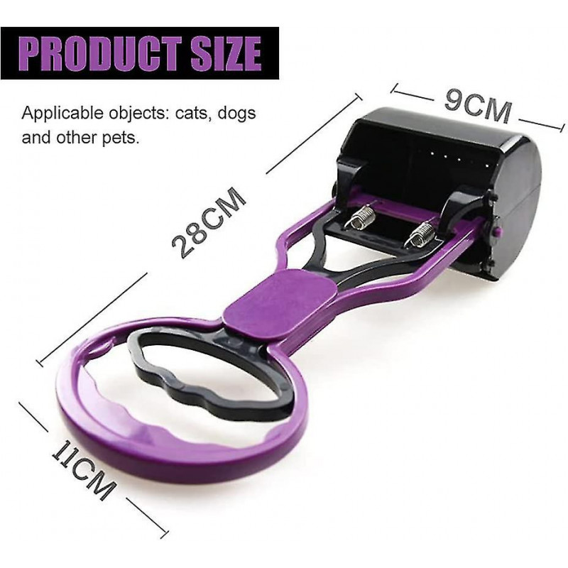 Poop Shovel, Poop Tongs For Dogs And Cats, For Cleaning Medium And Large Poop Gift