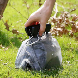 Mini Potty For Dogs And Cats Pick Up Trash Bags Puppy Portable Dog Pet Toilet Clips, Beige