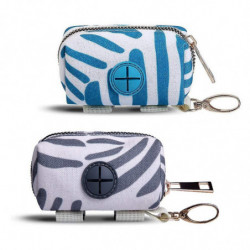 2 Pack Fashion Dog Poop Waste Bag Dispenser, Pet Dog Waste Bag Dispenser, Dog Poop Bag Holder