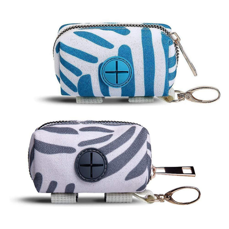 2 Pack Fashion Dog Poop Waste Bag Dispenser, Pet Dog Waste Bag Dispenser, Dog Poop Bag Holder