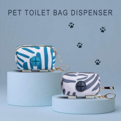 2 Pack Fashion Dog Poop Waste Bag Dispenser, Pet Dog Waste Bag Dispenser, Dog Poop Bag Holder