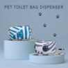 2 Pack Fashion Dog Poop Waste Bag Dispenser, Pet Dog Waste Bag Dispenser, Dog Poop Bag Holder