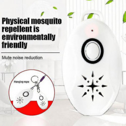 Small Mosquito Repeller Eco Friendly Portable For Dog Kids Pregnant Woman1pcs-white