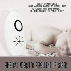 Small Mosquito Repeller Eco Friendly Portable For Dog Kids Pregnant Woman1pcs-white