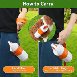 Portable Dog Pooper with 90 Bags, 2-In-1 Dog Pooper for , Medium and Small , Flexible 4 Claws, Leak-Proof Portable Dog Pooper with 90 Bags, 2-In-1 Dog Pooper for , Medium and Small , Flexible 4 Claws, Leak-Proof