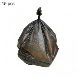 15pcs/1 Roll 60x80cm Disposable Kitchen Waste Trash Rubbish Pouch Garbage Bags