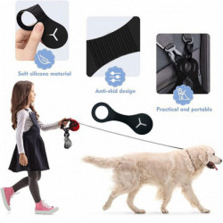 Garbage Bag Clip Easy To Use Portable Soft Anti-skid Fine Workmanship Hold Silicone Pet Waste Bag Clip Pet [...]
