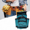Drill Storage Bag Portable Scratch-proof Oxford Cloth Strong Waist Pack for Maintenance Worker