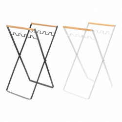 Iron Rubbish Bag Shelf Foldable Portable Rubbish Bag Holder For Outdoor Camping T