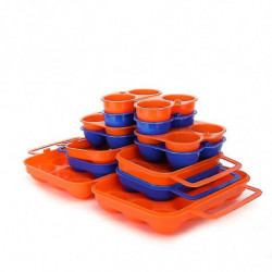 Outdoor Plastic Portable Camping 6 Eggs Carrier Container Case Eggs Carrier Holder Egg Storage Box Case avec poignée