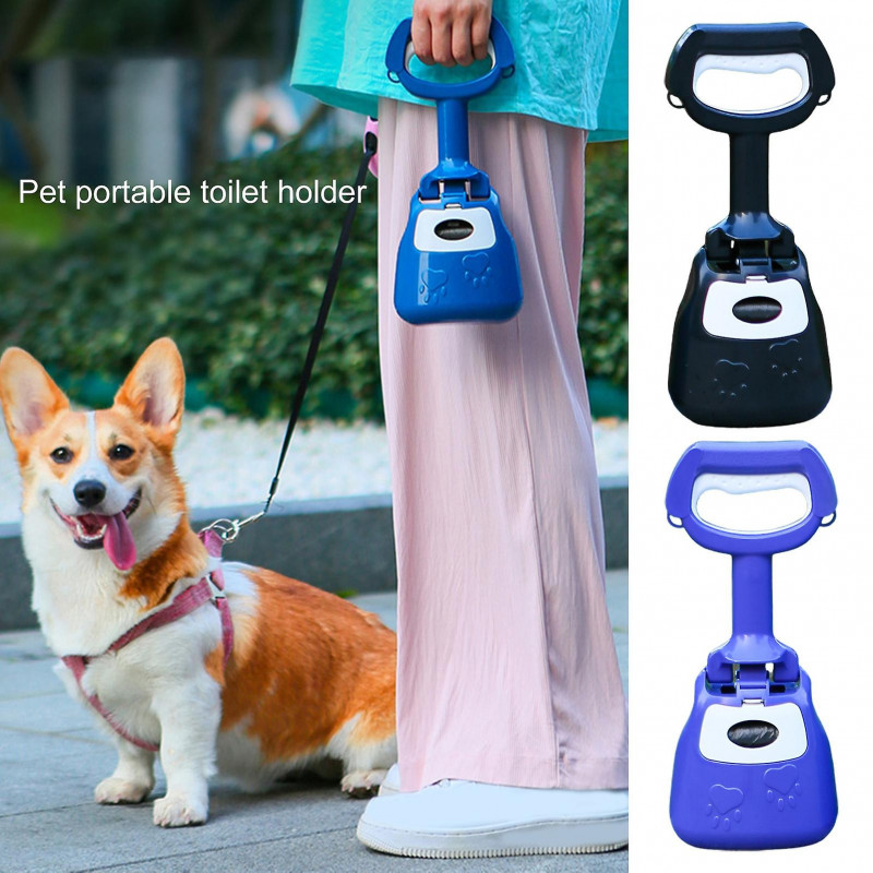 Pet Pooper Scooper Long Handle Dog Poop Scooper Large Groove Jaw Poop Scoop Shovel Pick Up Animals Waste Litter [...]
