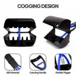 Long Handle Pet Poop Scoop Waste Jaw Grabber Dirt Pickup Dog Cat Pooper Scooper