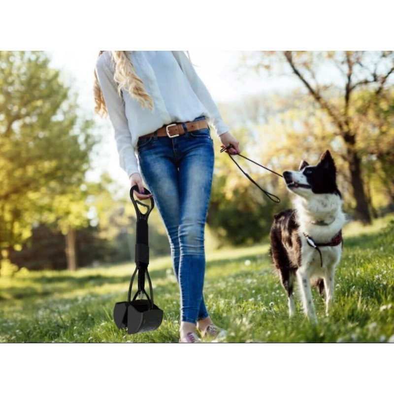 Pet Pooper Scooper For Dogs And Cats With Long Handle High Strength Material