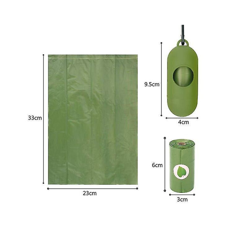 Degradable Dog Poop Bags And Dispenser Garbage Biodegradable Dog Waste Bags Pet Wast Organizer