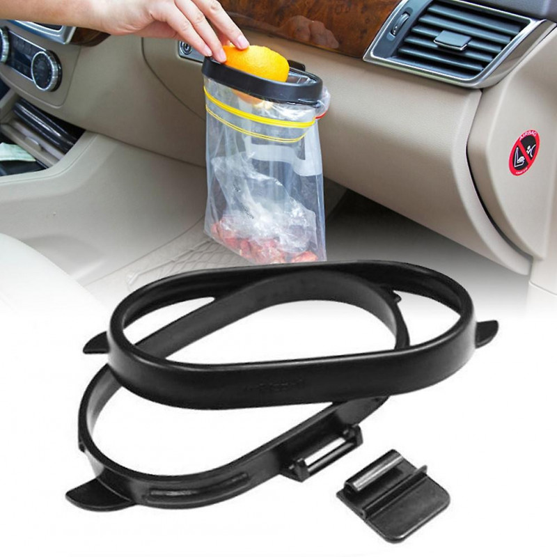 Adhesive Auto Car Vehicle Trash Bag Holder Garbage Rubbish Bin Hanging Rack