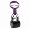 Cat Dog Poop Scooper Poo Shovel Puppy Kitten Rubbish Pick Up Tools Purple